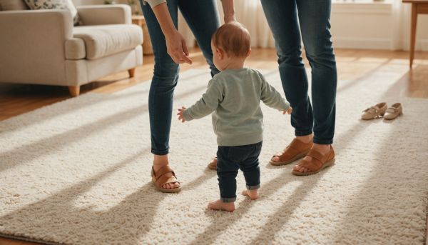 Choisir des chaussures souples pour les premiers pas