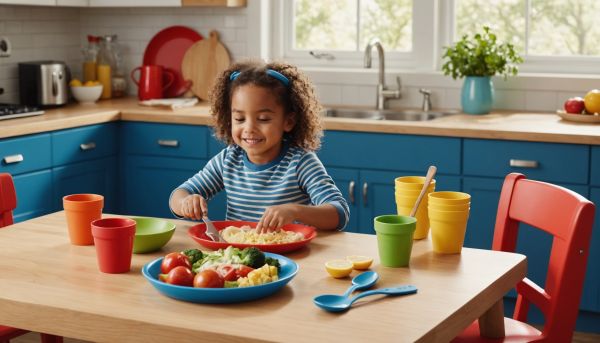 Les kits de vaisselle incassables pour les petits